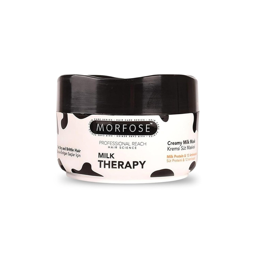 Morfose Hair Mask Keratin, Milk Therapy, Collagen, Biotin, Argan, Silver 500 ml