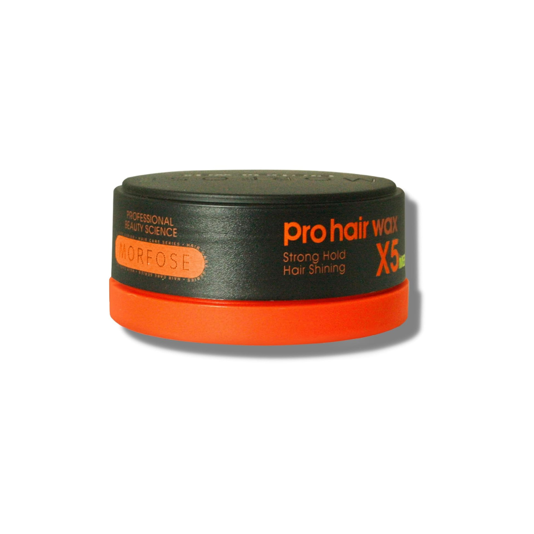 Morfose Pro Hair Gel Wax Orange 150 ml – Starkes Gel-Wachs für flexibles Styling & Glanz