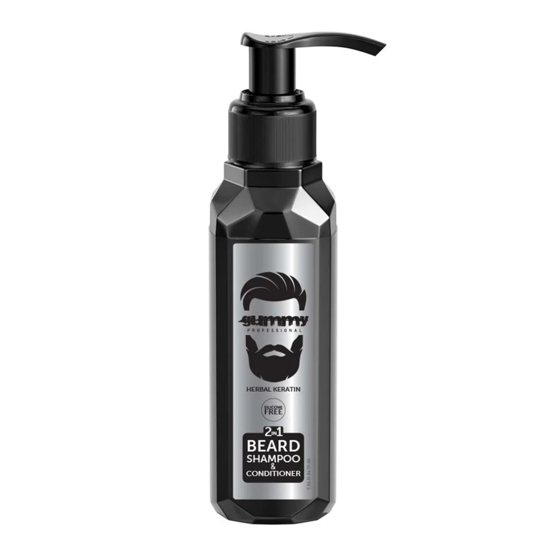 Gummy Beard Shampoo 2 in 1 100ml – Bart & Gesicht Shampoo für Reinigung & Pflege
