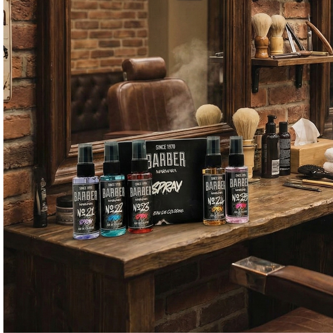 BARBER GRAFFITI COLOGNE 50 ML 5 MIX SET SPRAY