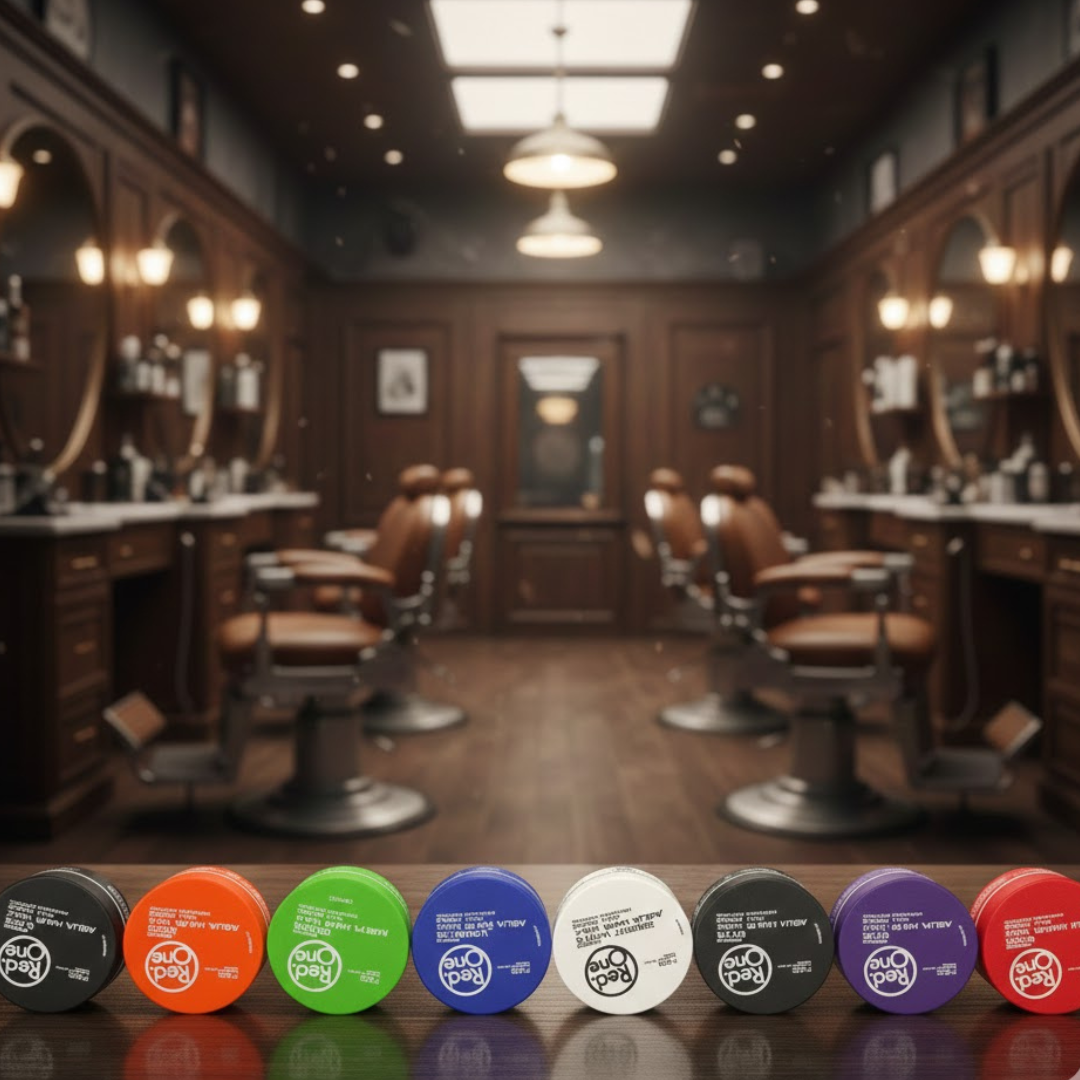 RedOne Wax Bundle 8 Stück – Black, Orange, Blue, White, Green, Violetta, Quiksilver & Red – 150 ml