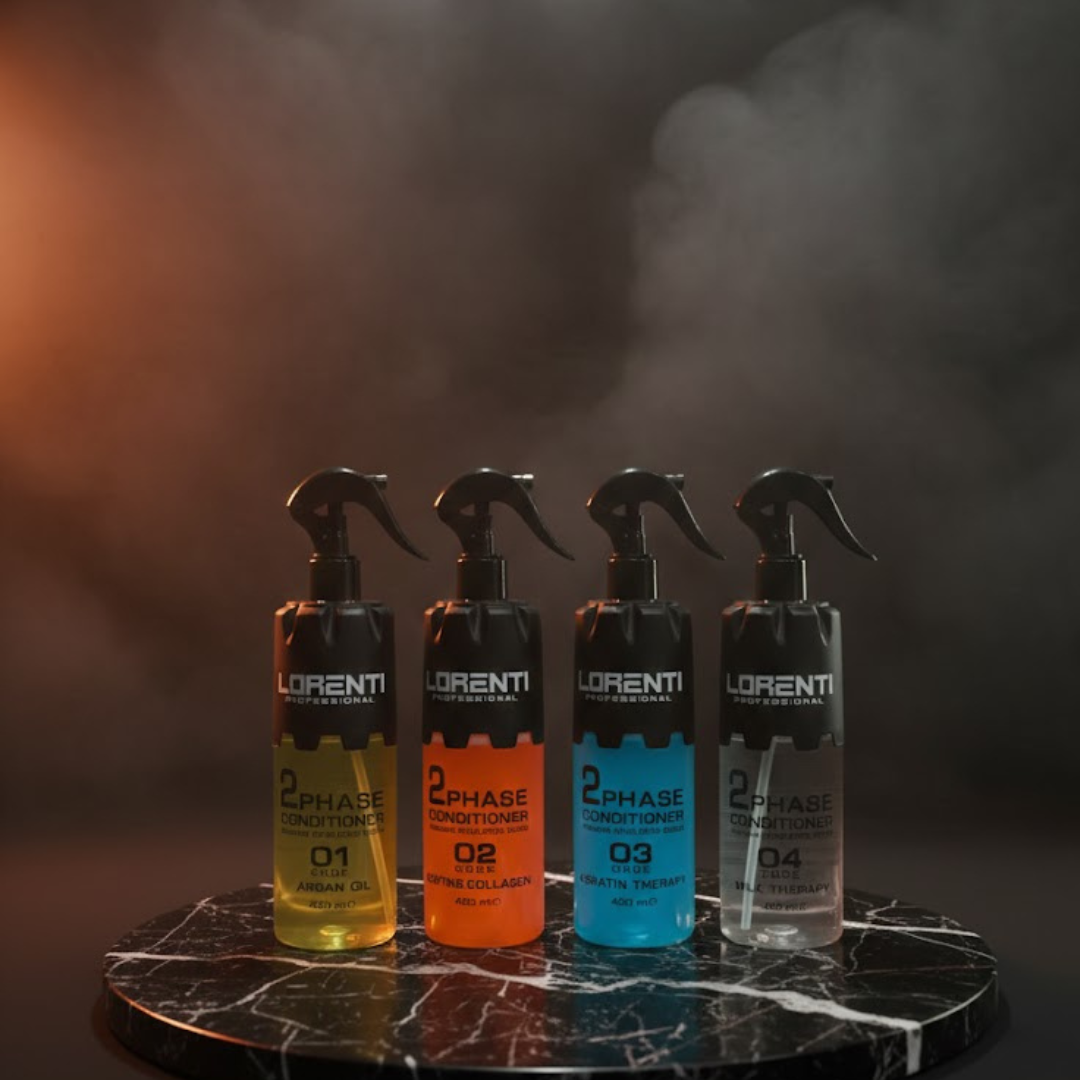 LORENTI TOKYO & SEOUL 2Phase Hair Conditioner 400ml Argan Oil, Biotin Collagen, Keratin Therapy, Milk Therapy