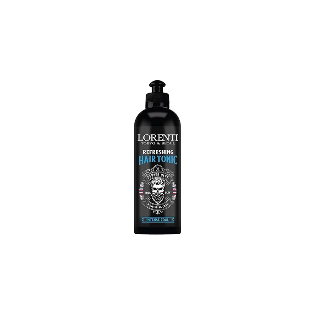 Lorenti Refreshing Hair Tonic Intense Cool – Erfrischendes Barber Haartonikum für Männer | Kühlende Pflege für Kopfhaut & Haar
