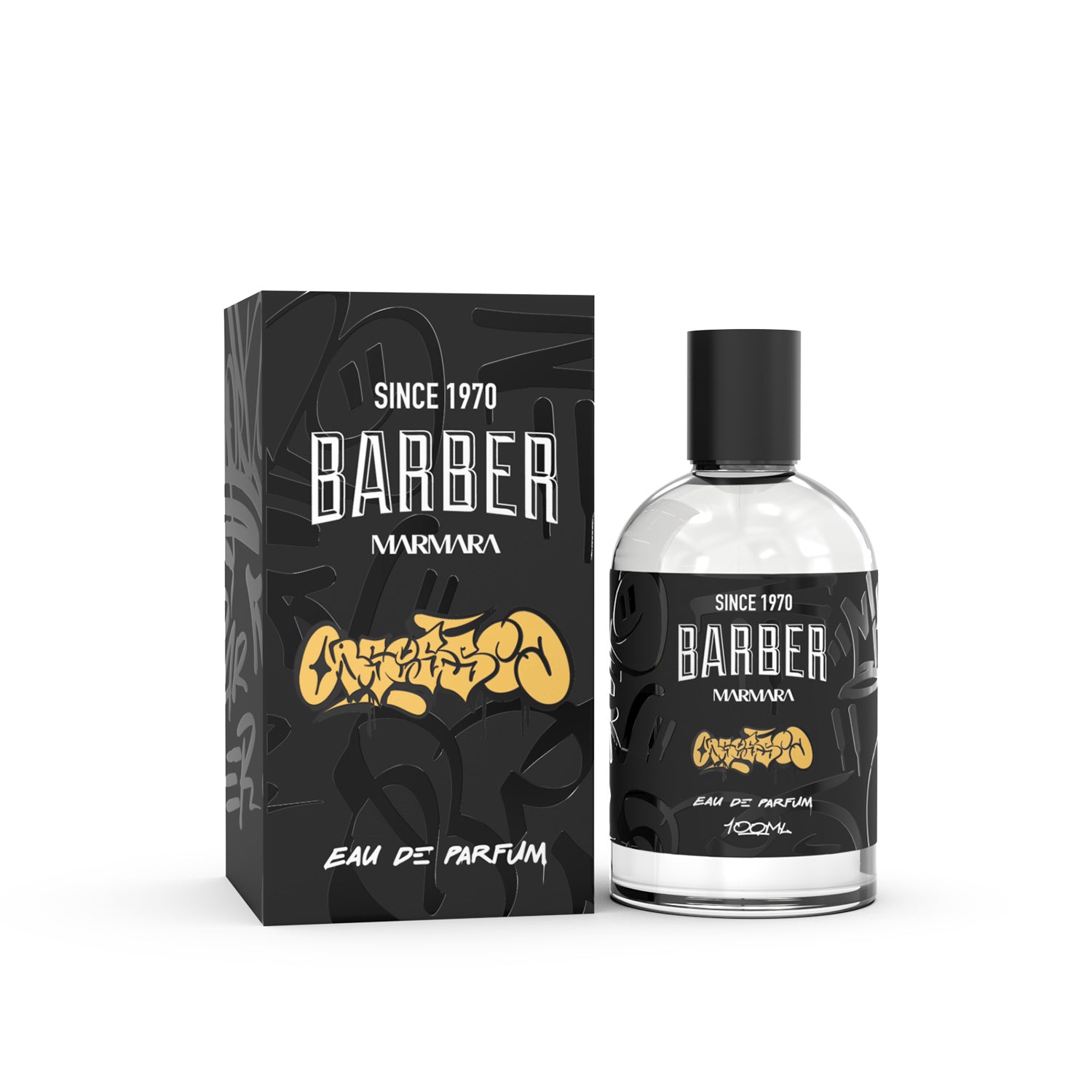 BARBER MARMARA EAU DE PARFUME 100 ML OVERDOSE, OFFLINE, HANGOVER, GAME CHANGER, BLACKOUT, IMPOSSIBLE, OBSESSED,NEVER QUIT, I WANNA THANK ME, OFF THE RECORD
