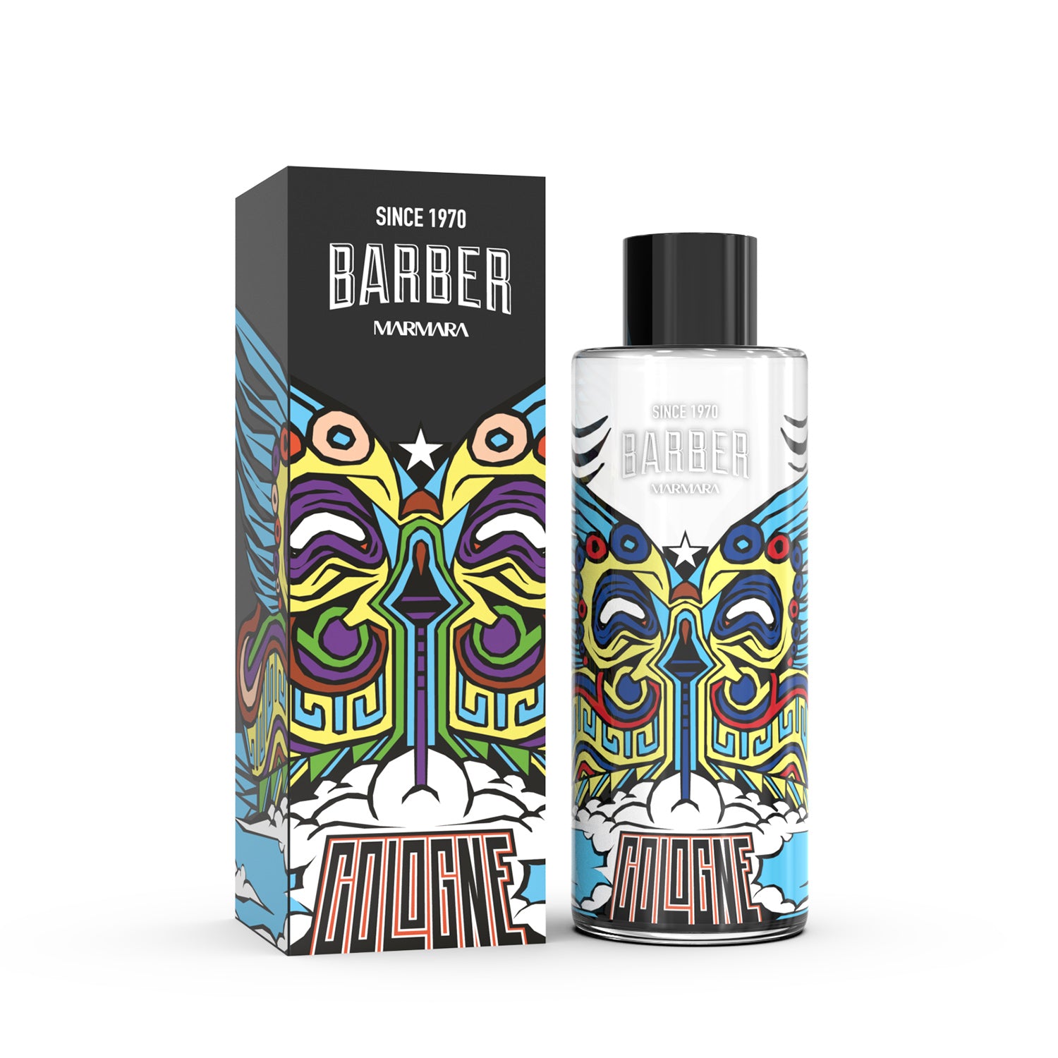 BARBER COLOGNE 500 ML SPECIAL EDITIONS: GOLD EDITION, AMIKOO, CHRISTMAS, COLOMBIA, DIAMOND, DARK, NO.99, PUERTO RICO, DRAGON