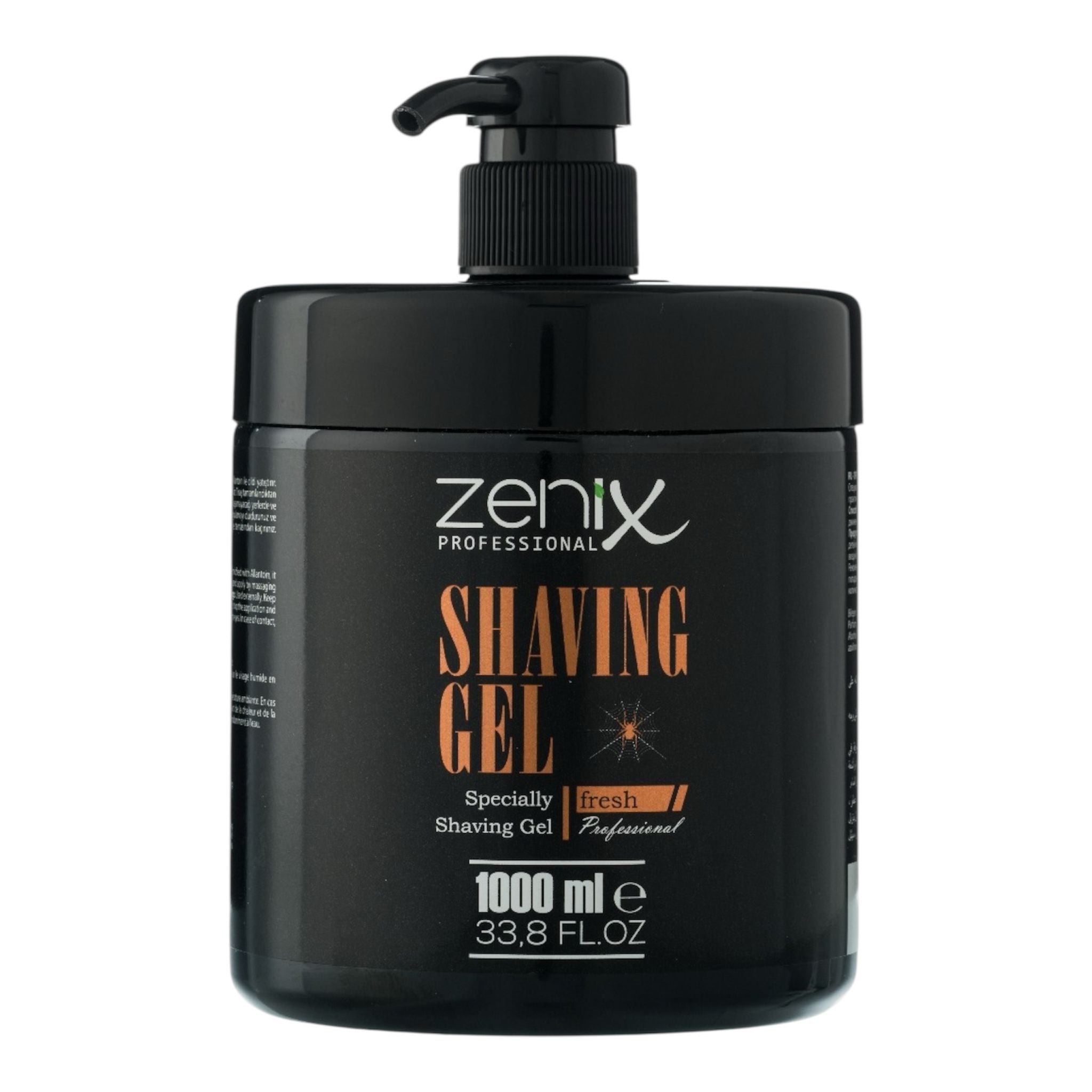 Zenix Rasiergel Männer Fresh 1000ml Rasiergel Transpert