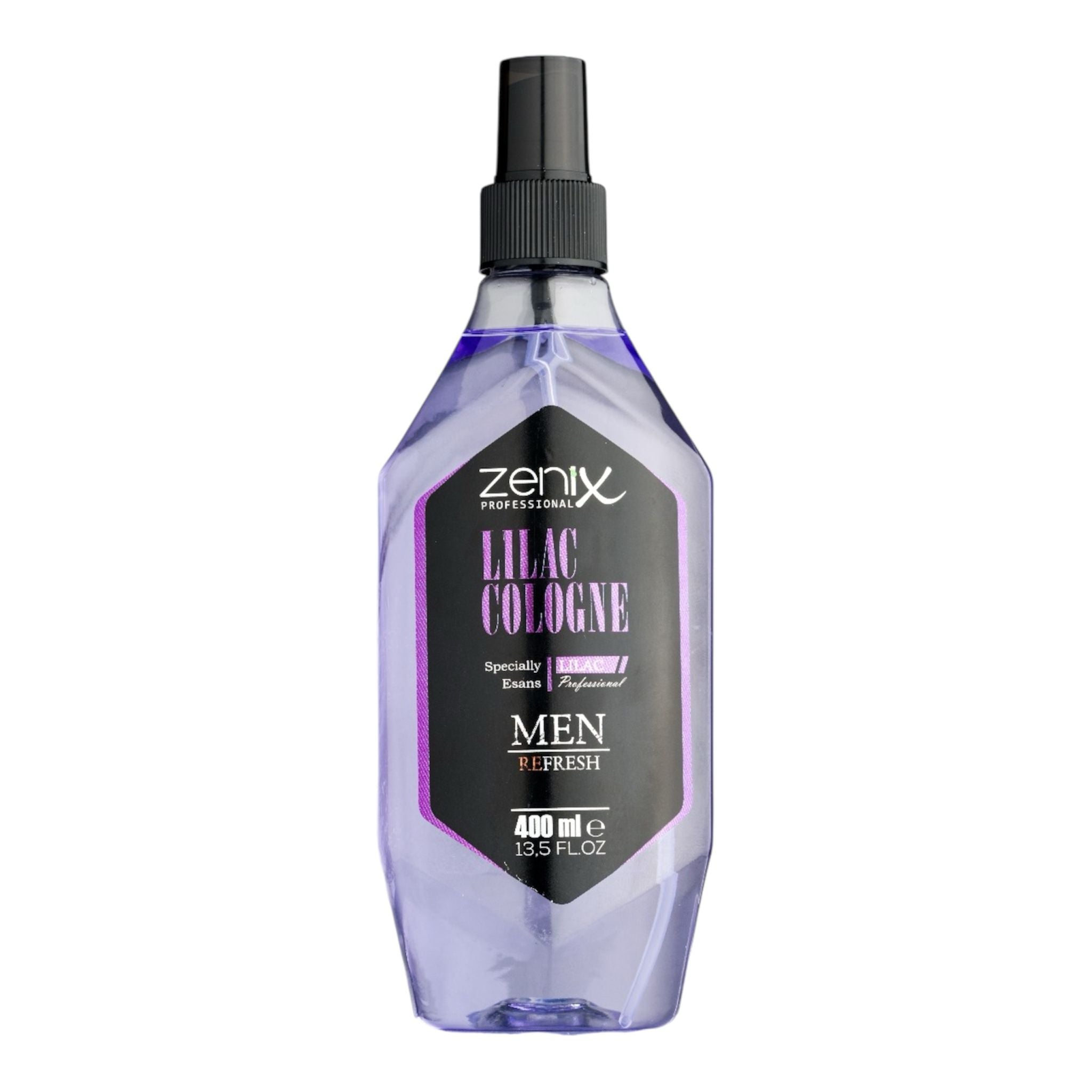 Zenix Barber After Shave Spray für Männer (400ml, Lilac)