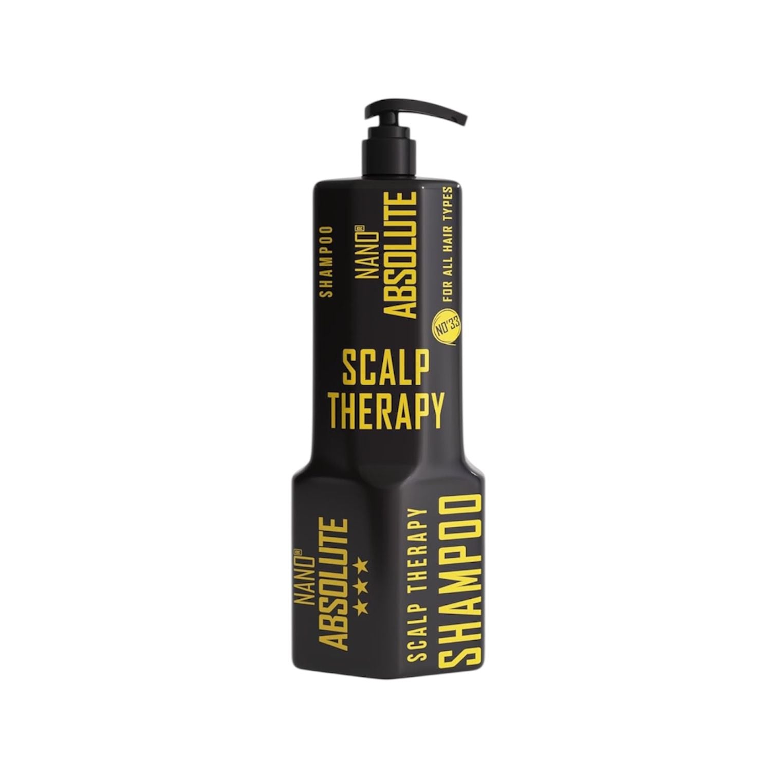 NANO ABSOLUTE Scalp Therapy Shampoo 1L – Kopfhaut Shampoo gegen Schuppen, Juckreiz & fettige Kopfhaut