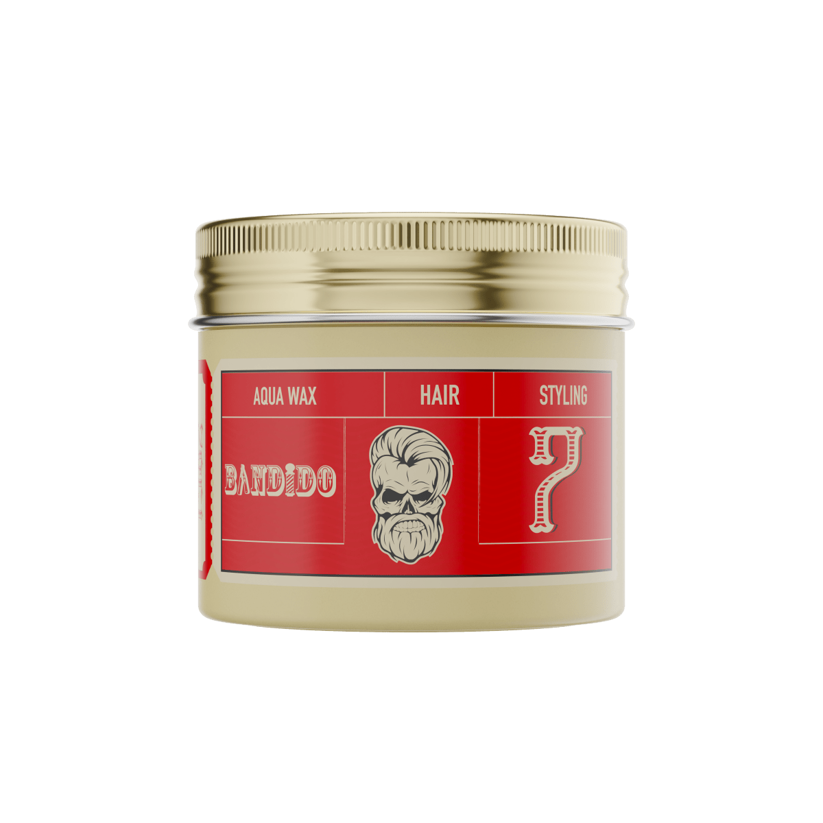 Bandido Aqua Wax Nr.7 Red 125ml Haargel mit Fruchtigem Duft - AZURUM
