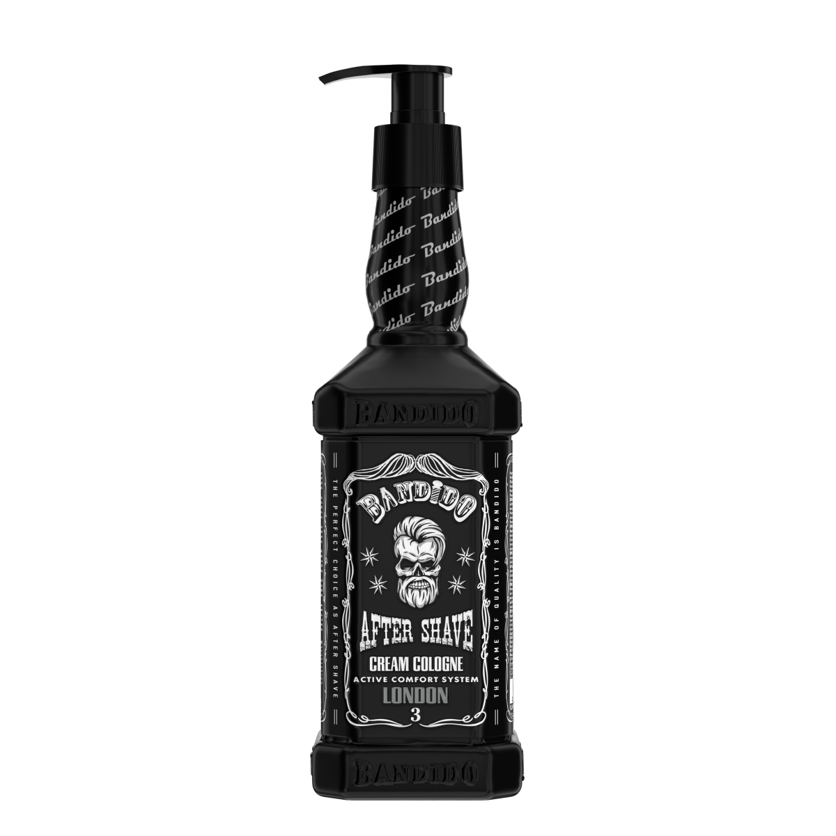 Bandido Barber After Shave Cream Cologne Invisible - London 350ml - AZURUM