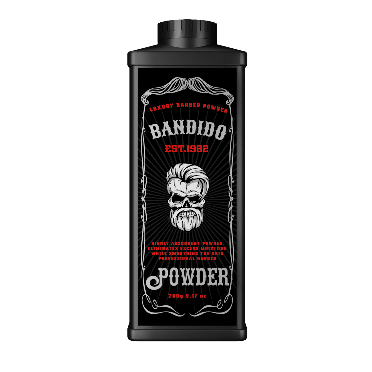 Bandido Barber Talc Powder 260gr Talkum Puder - AZURUM