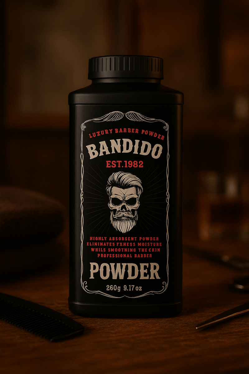 Bandido Barber Talc Powder 260gr Talkum Puder - AZURUM