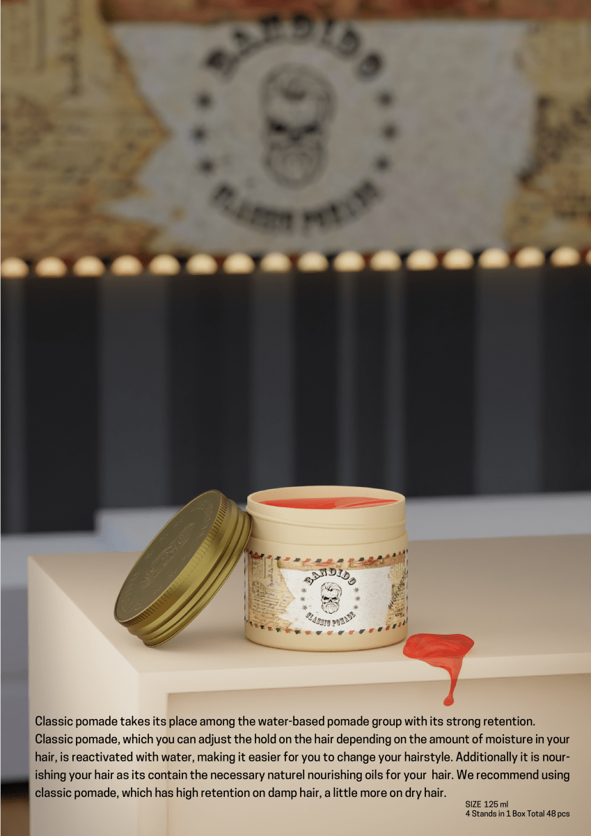 Bandido Classic Pomade Herren 125ml Haarwachs Männer - AZURUM
