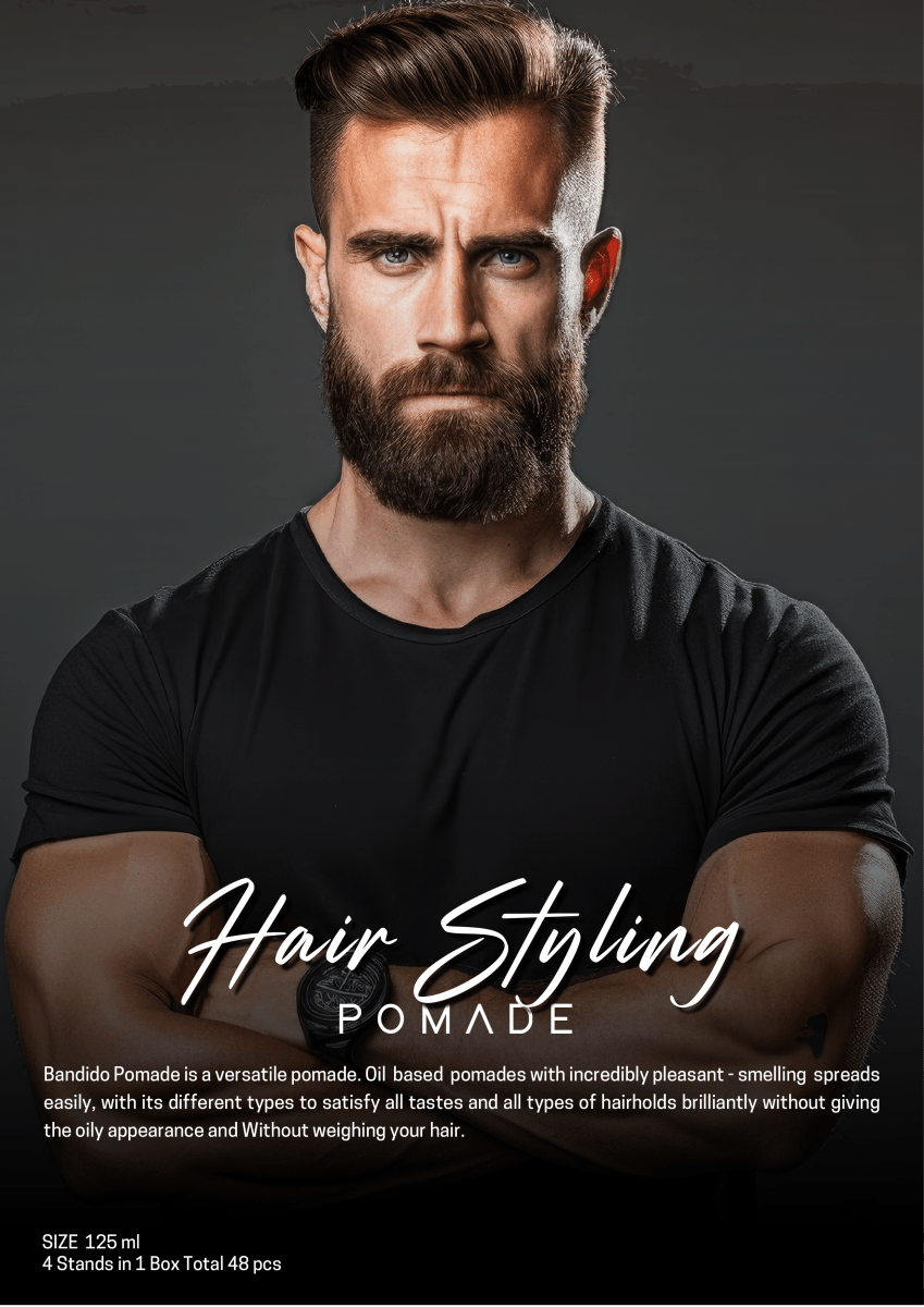 BANDIDO Greasy Heavy Hold Pomade 125ml - AZURUM