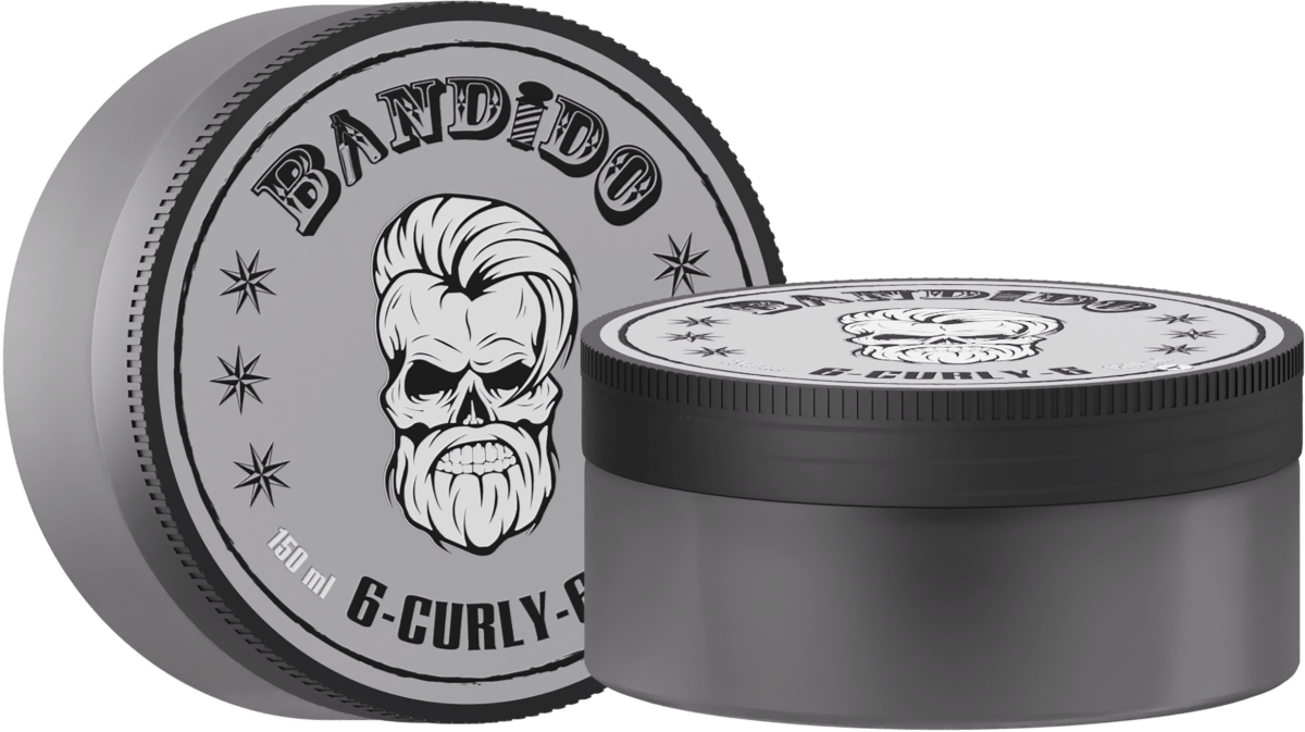 Bandido Hair Styling Gel Men 150ml 06 CURLY Locken Styling Gel - AZURUM