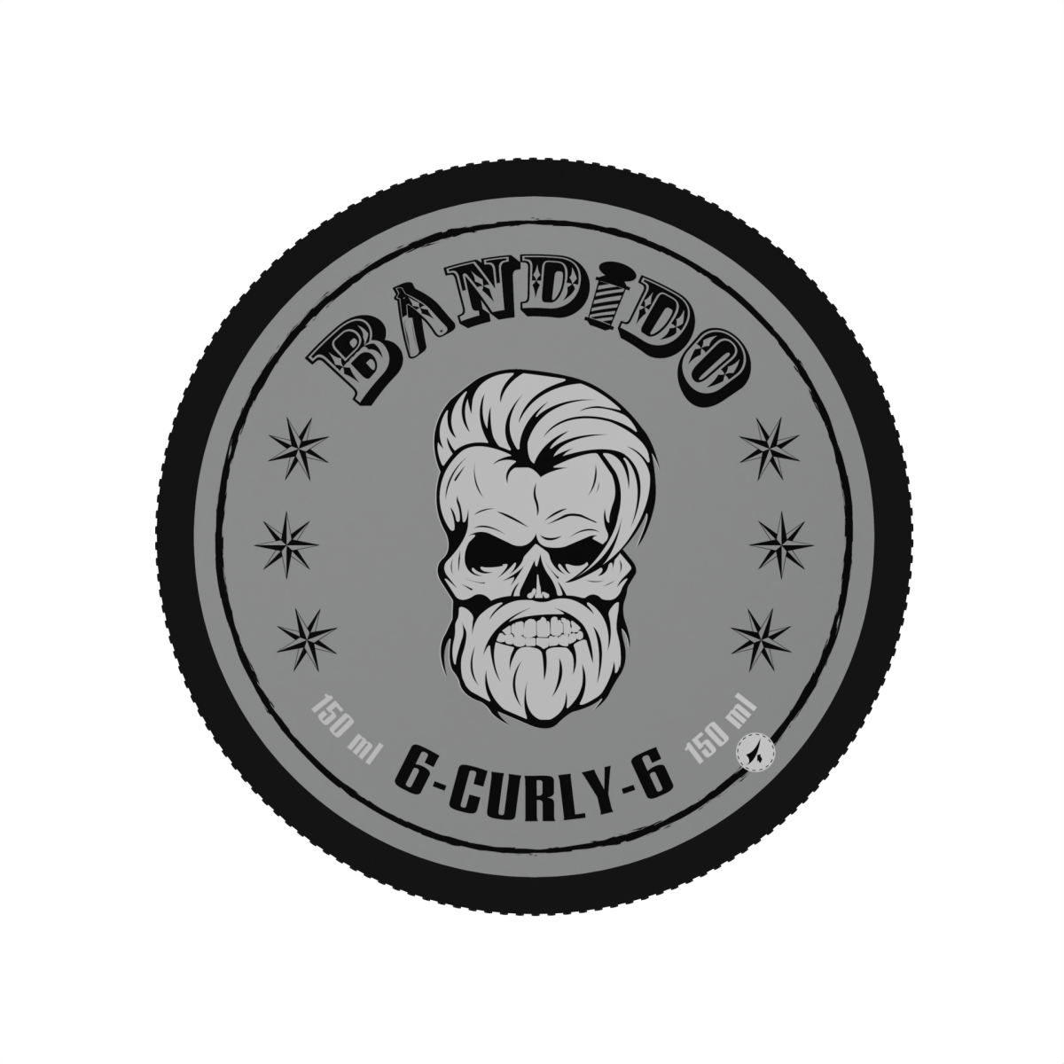 Bandido Hair Styling Gel Men 150ml 06 CURLY Locken Styling Gel - AZURUM