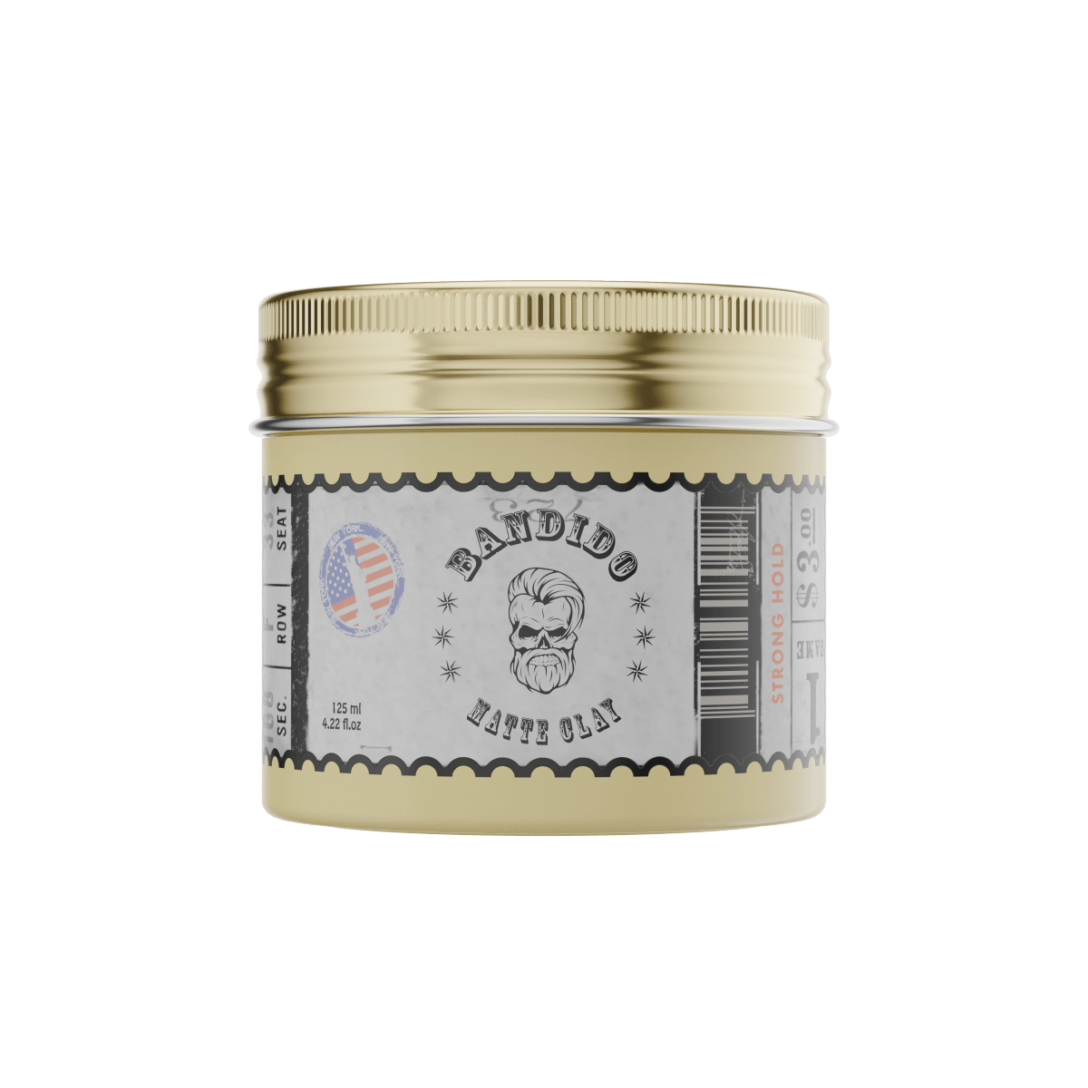 Bandido Matte Clay Wax Men 125ml - Haarwachs für Männer - AZURUM