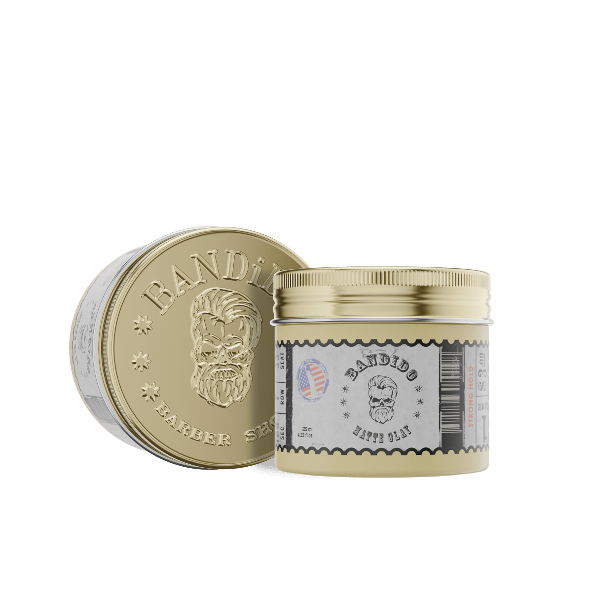 Bandido Matte Clay Wax Men 125ml - Haarwachs für Männer - AZURUM