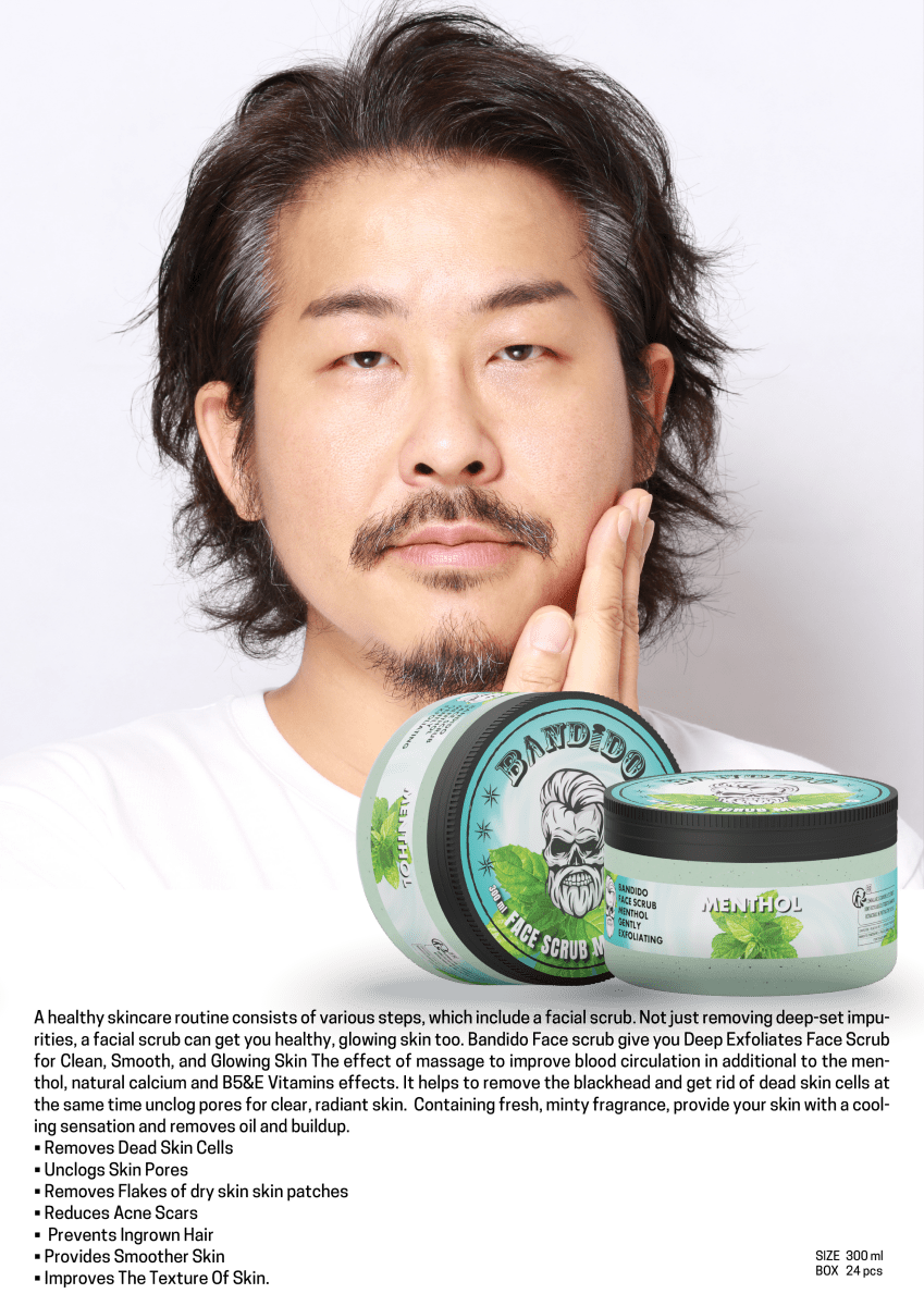 Bandido Menthol Face & Body Scrub 300ml - AZURUM