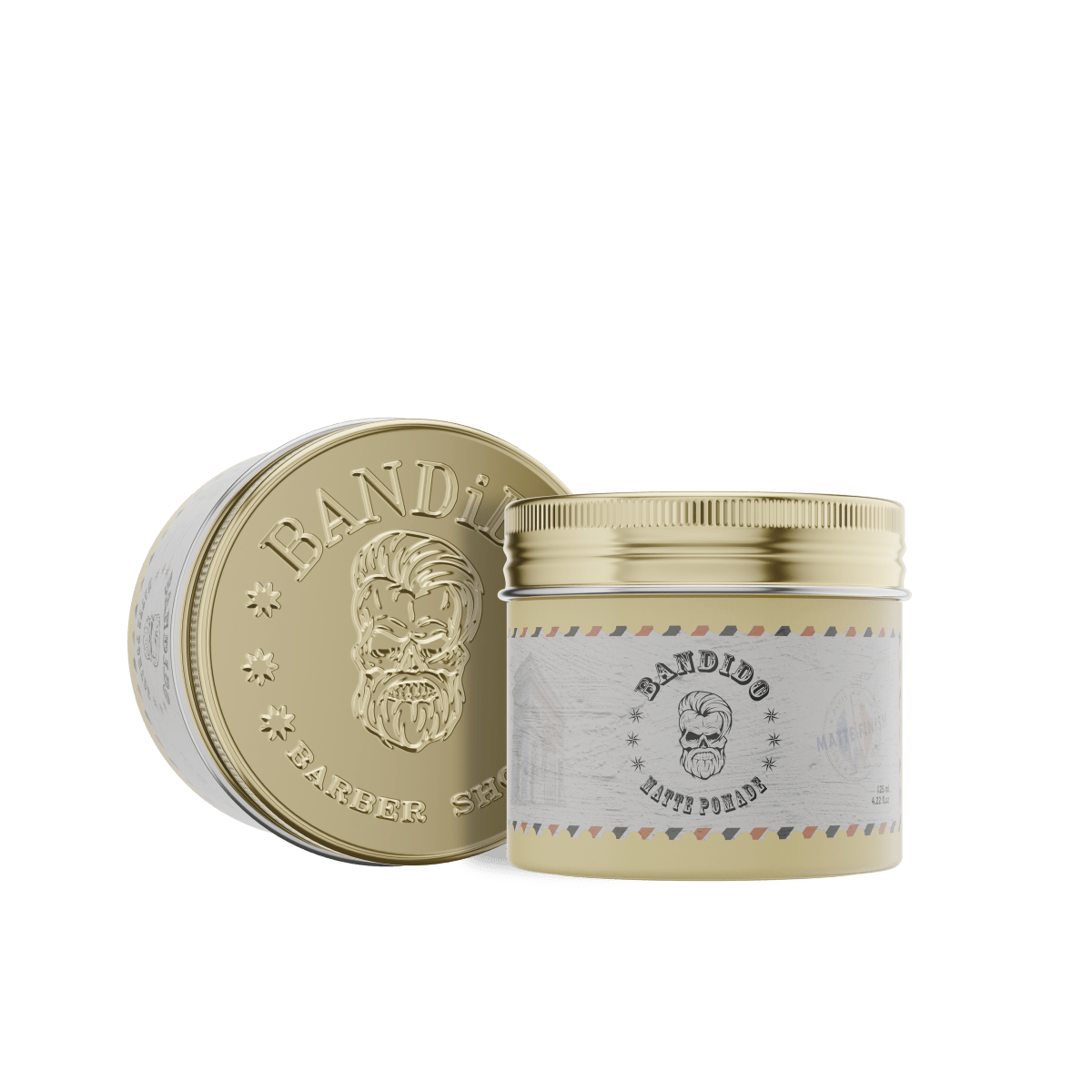 Bandido naturmatte Pomade 125ml, Haar Wax Matte Wax - AZURUM