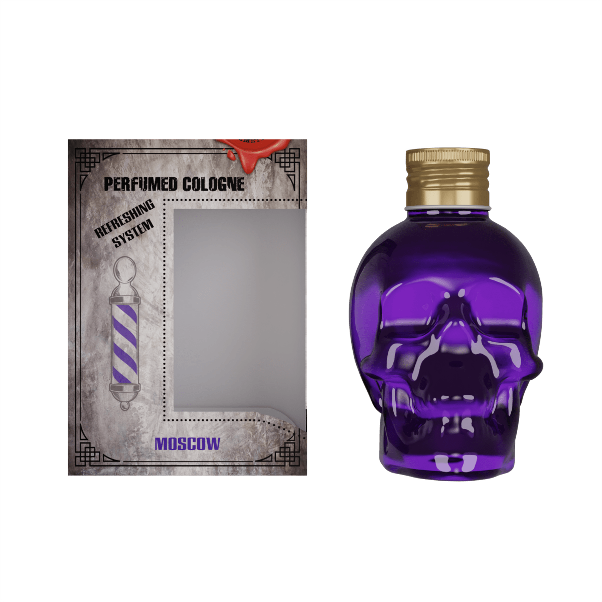 Bandido Perfumed Cologne Moscow 400ml Splash After Shave Men - AZURUM