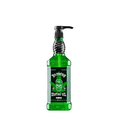 Bandido Shaving Gel Marijuana Men 500ml Rasiergel Transparent - AZURUM