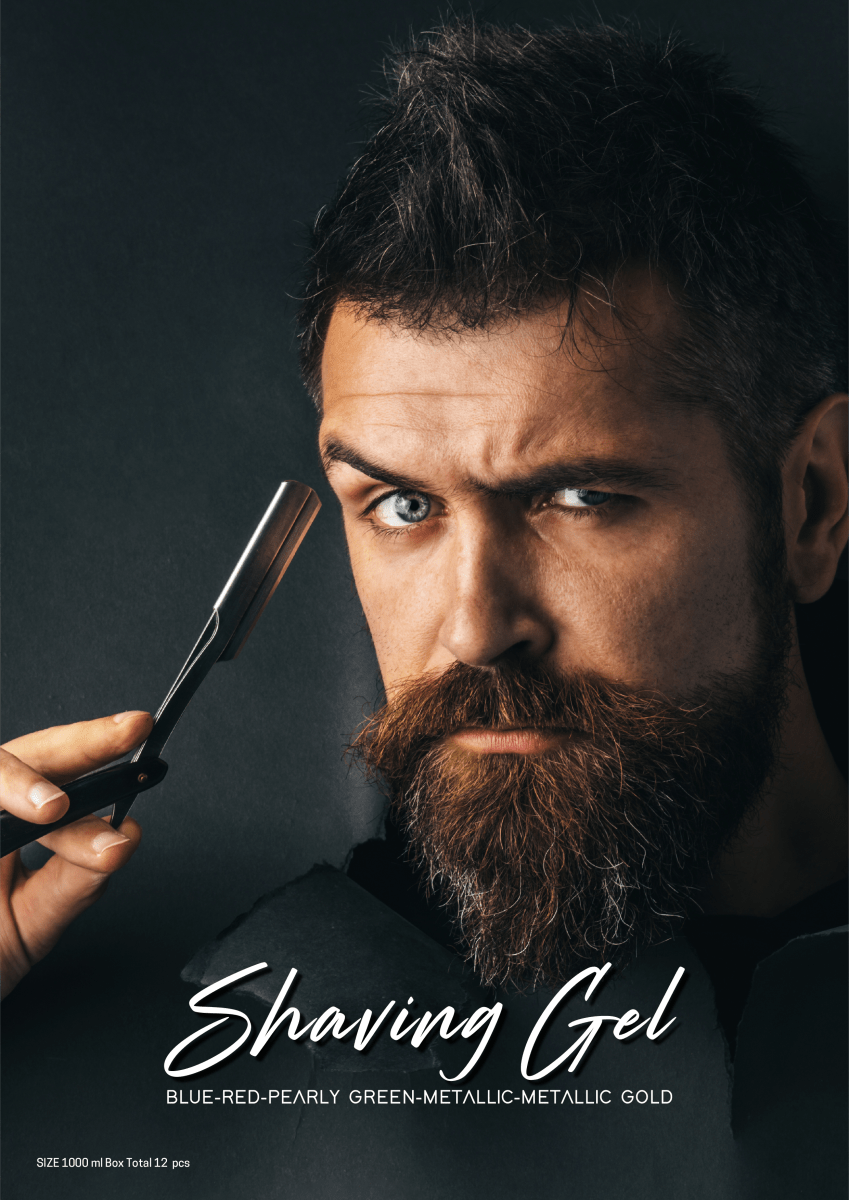 Bandido Shaving Gel Marijuana Men 500ml Rasiergel Transparent - AZURUM