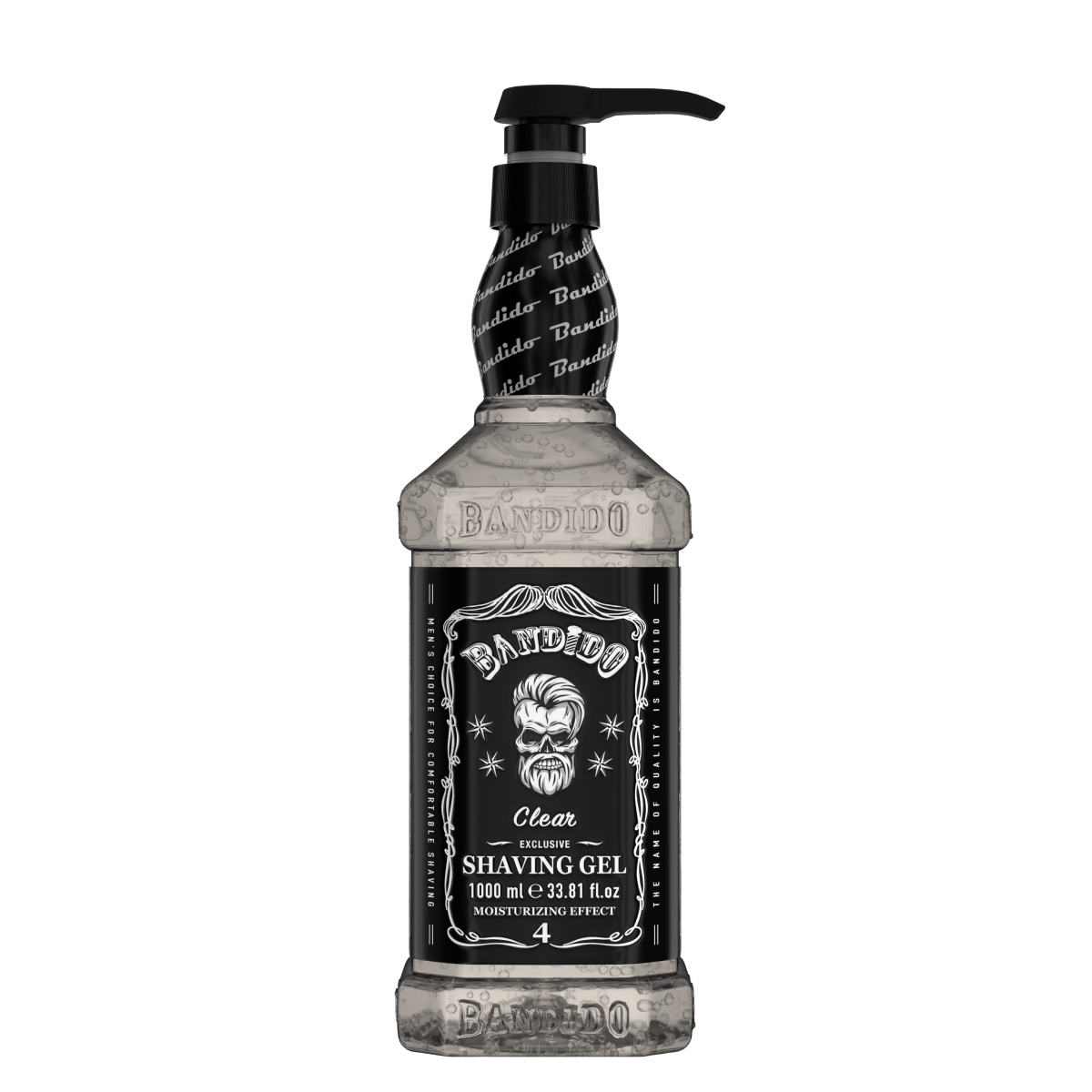 Bandido Shaving Gel Men Rasiergel (1000ml) Transparent - AZURUM