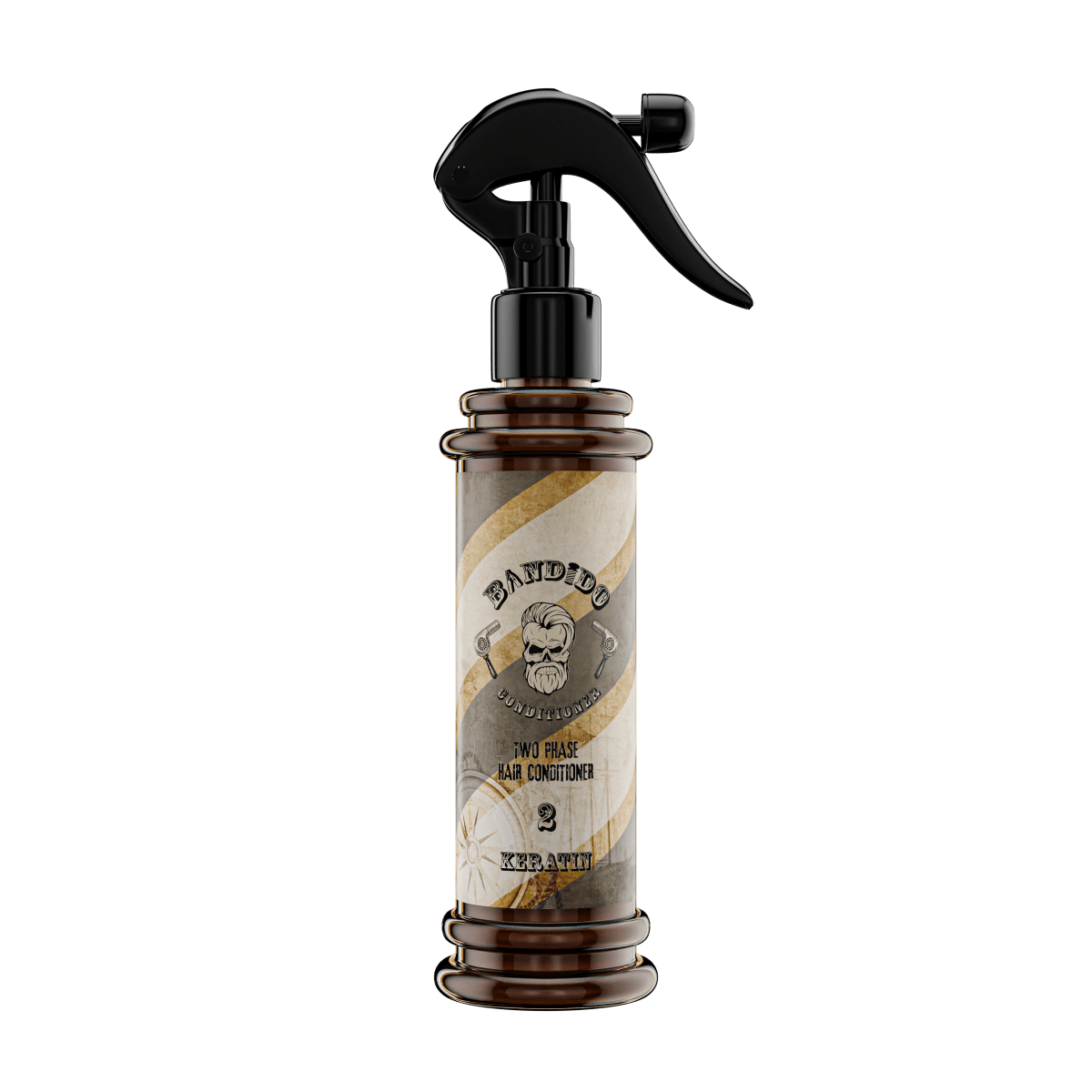 Bandido Two Phase Hair Conditioner 350ml, 2 - Phasen - Spülung für trockenes Haar (KERATIN) - AZURUM