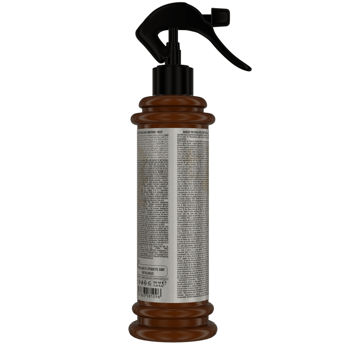 Bandido Two Phase Hair Conditioner 350ml, 2 - Phasen - Spülung für trockenes Haar (MILKY) - AZURUM