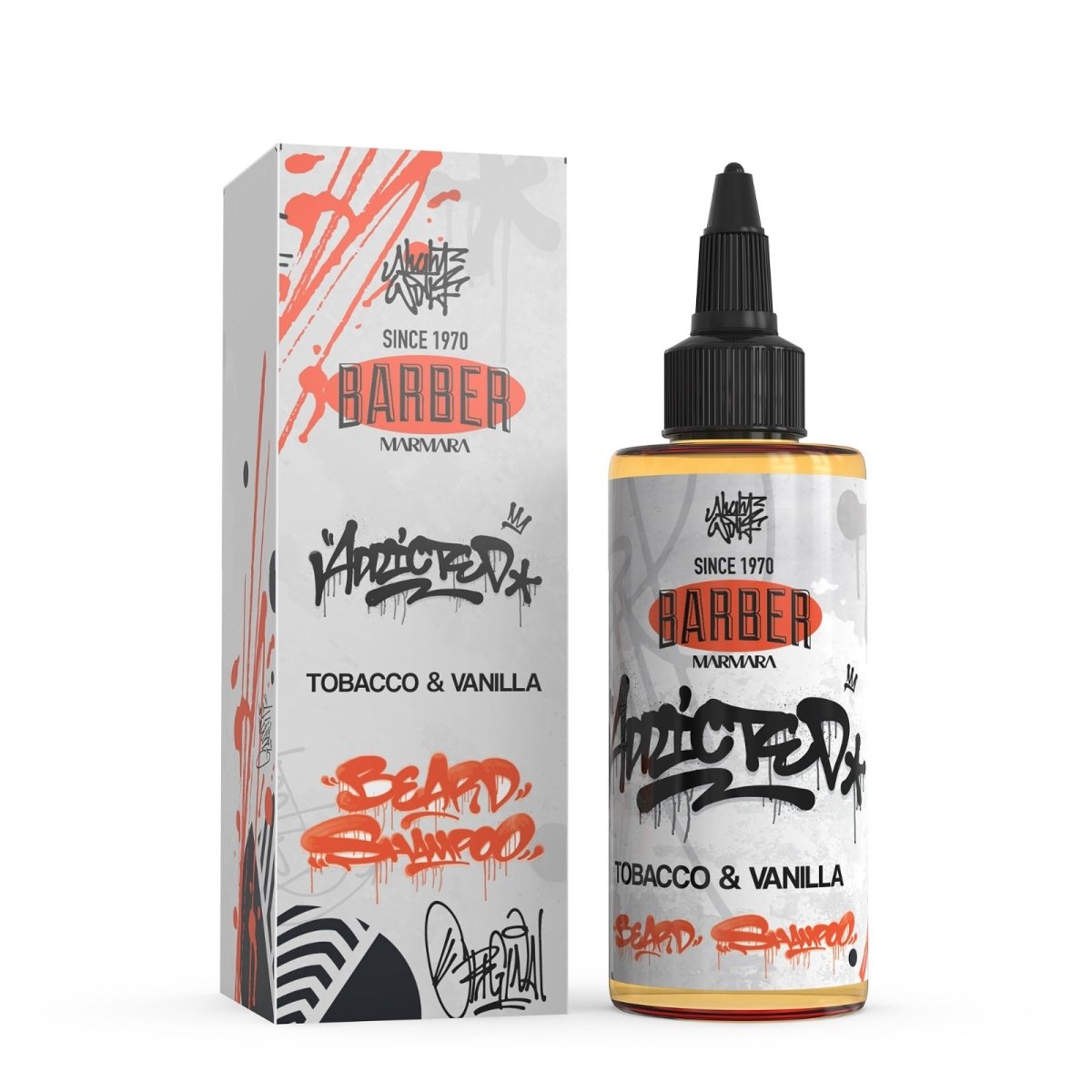 BARBER BEARD SHAMPOO 100 ML TOBACCO & VANILLA - AZURUM