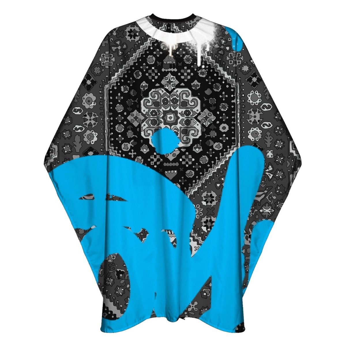 BARBER CAPE FLY CARPET BLUE - AZURUM