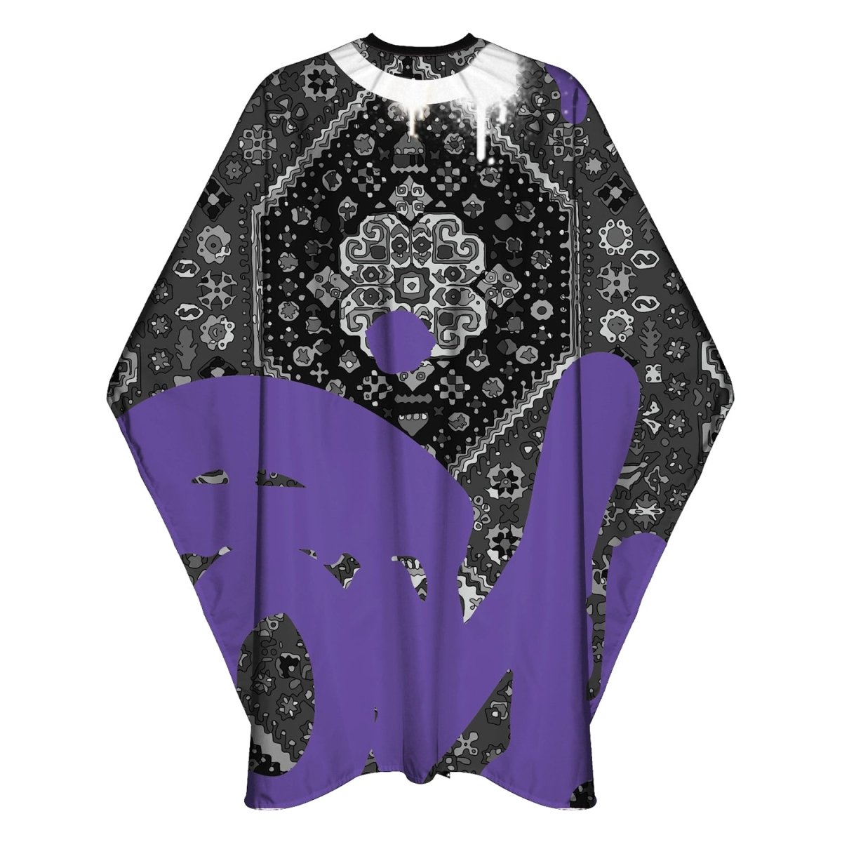 BARBER CAPE FLY CARPET PURPLE - AZURUM