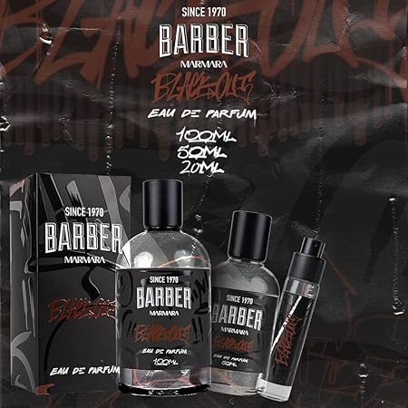 BARBER EAU DE PARFUME 100 ML BLACKOUT - AZURUM