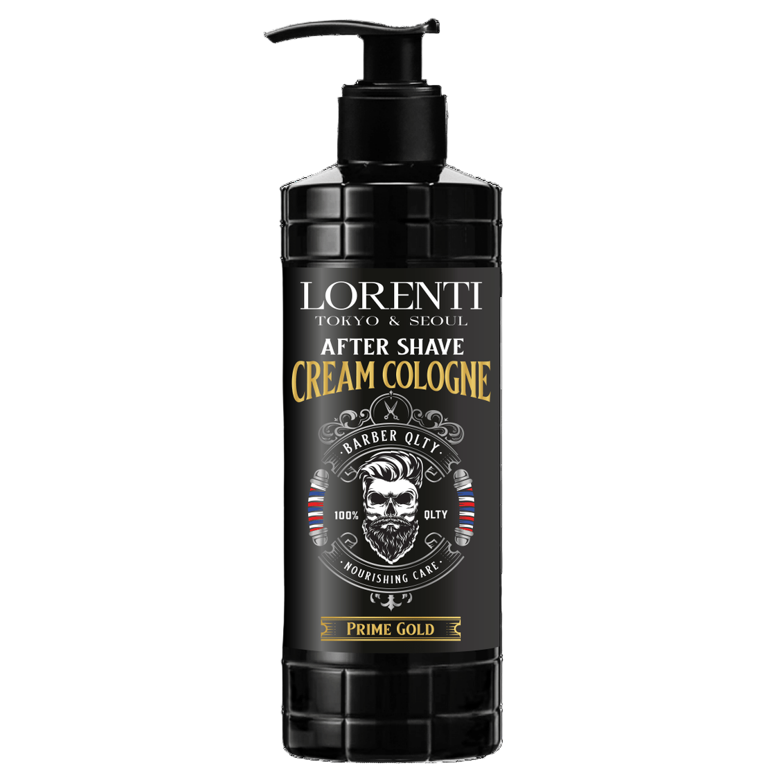 LORENTI TOKYO & SEOUL Barber After Shave Cream Cologne Lotion Men 400ml Prime Gold - AZURUM