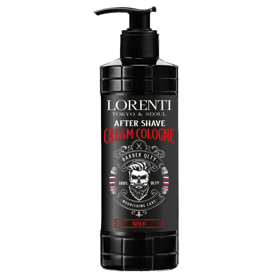 LORENTI TOKYO & SEOUL Barber After Shave Cream Cologne Lotion Men 400ml WILD - AZURUM