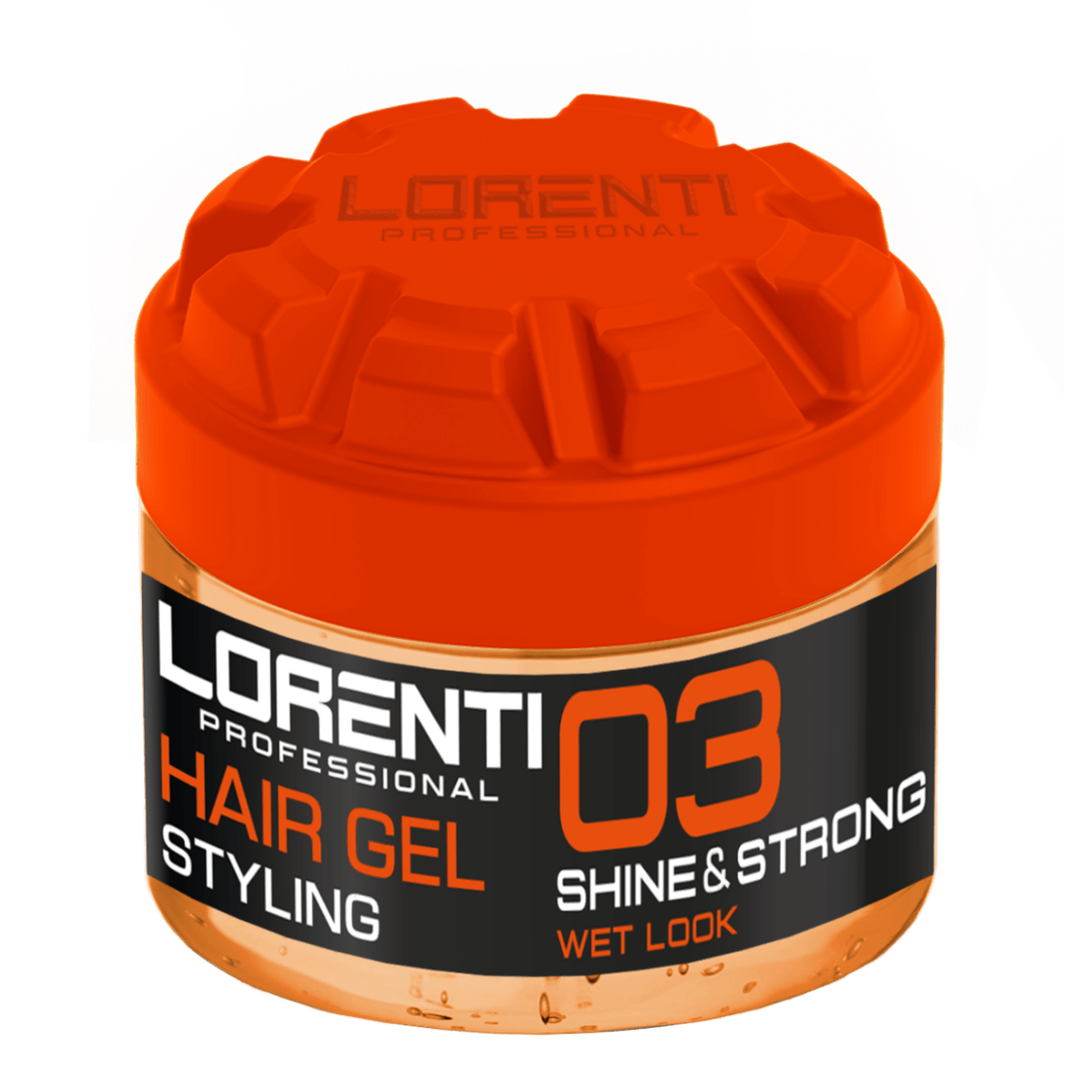 LORENTI TOKYO & SEOUL Barber Hair Styling Gel 03 Shine & Strong Wet Look 300ml - AZURUM