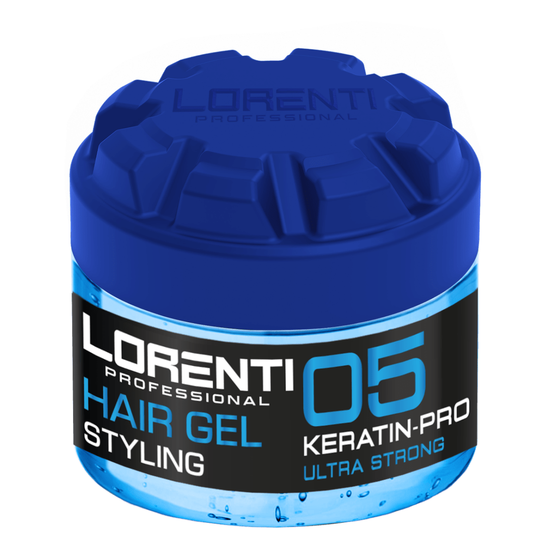 LORENTI TOKYO & SEOUL Barber Hair Styling Gel 05 Keratin - Pro Ultra Hold 300ml - AZURUM