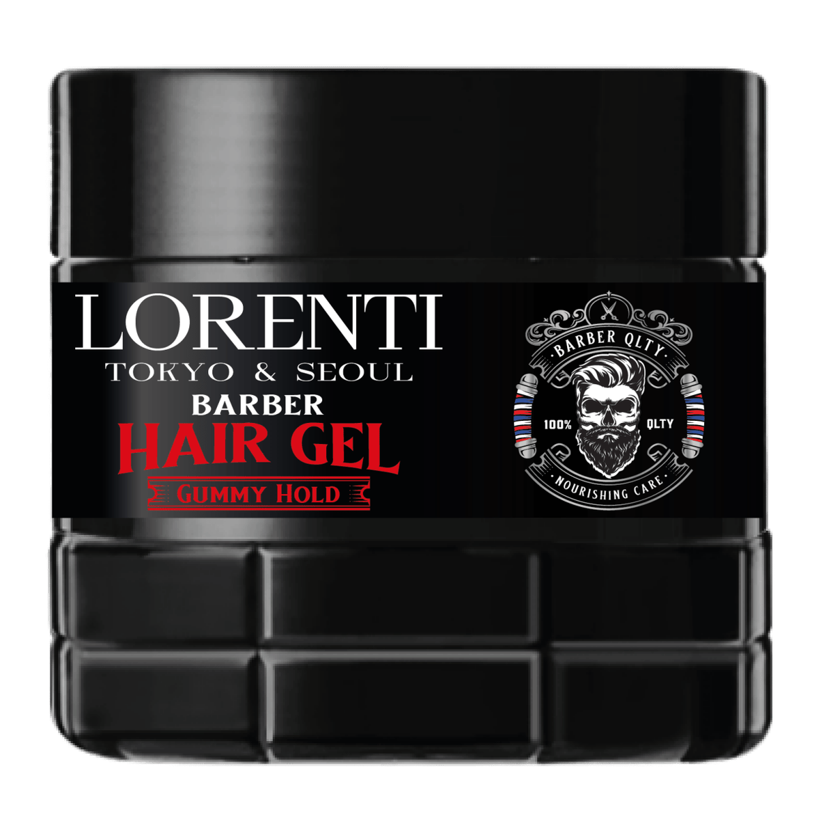 LORENTI TOKYO & SEOUL Barber Hair Styling Gel GUMMY HOLD 500ml - AZURUM
