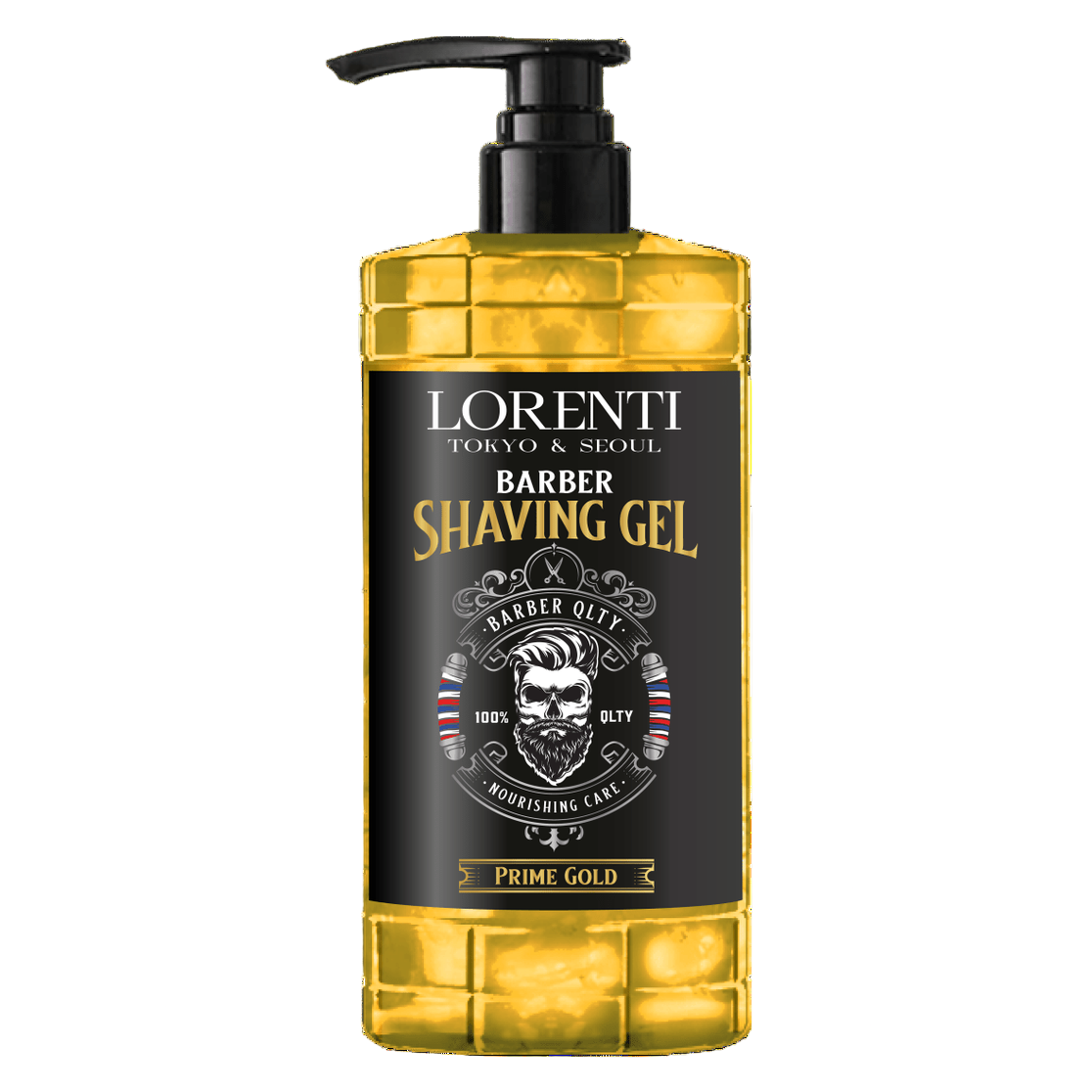 LORENTI TOKYO & SEOUL Barber Rasiergel Männer PRIME GOLD 1000ml - AZURUM