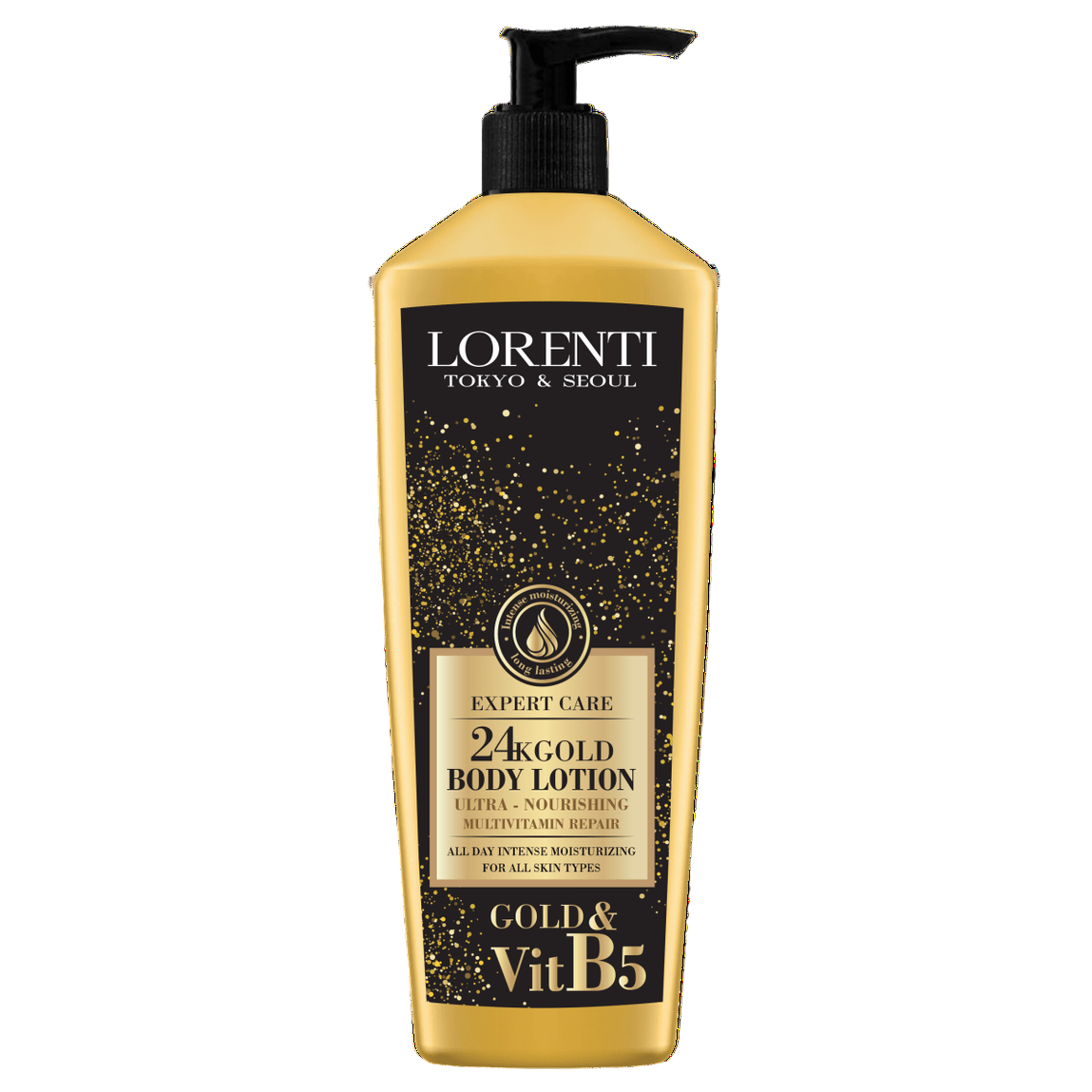 LORENTI TOKYO & SEOUL Damen 24K Gold Body Lotion 400ml - AZURUM