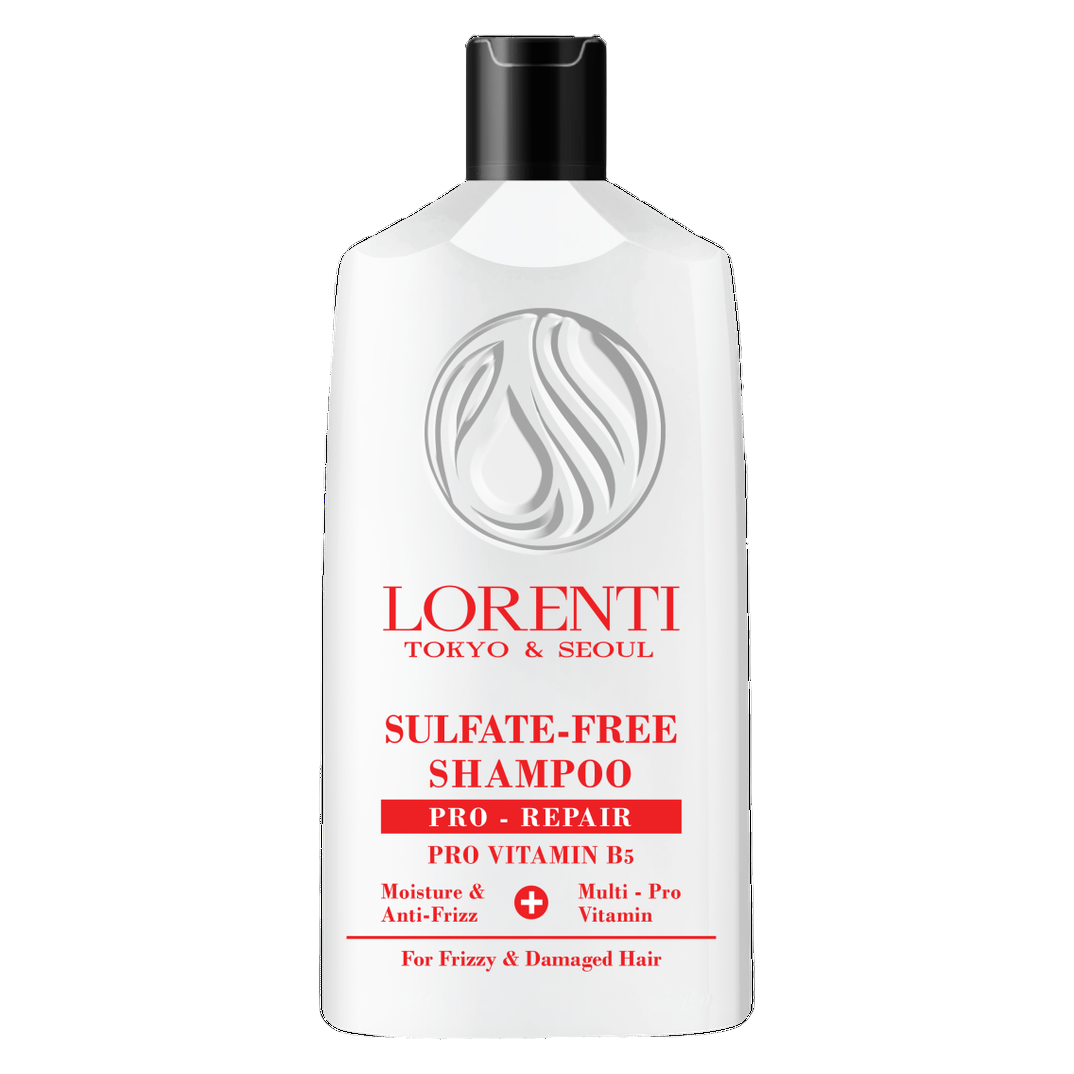 LORENTI TOKYO & SEOUL Shampoo ohne Salz, Sulfate und Silikone 630 ml - AZURUM