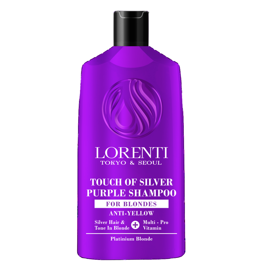 LORENTI TOKYO & SEOUL Touche of Silver Purple Hair Shampoo 630 ml - AZURUM