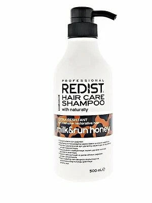 REDIST Professional Shampoo Kollektion – Keratin, Arganöl, Knoblauch, Biotin & Milk & Honey | Premium Haarpflege für Glanz, Stärke & gesundes Haar | 5 Varianten à 500 ml