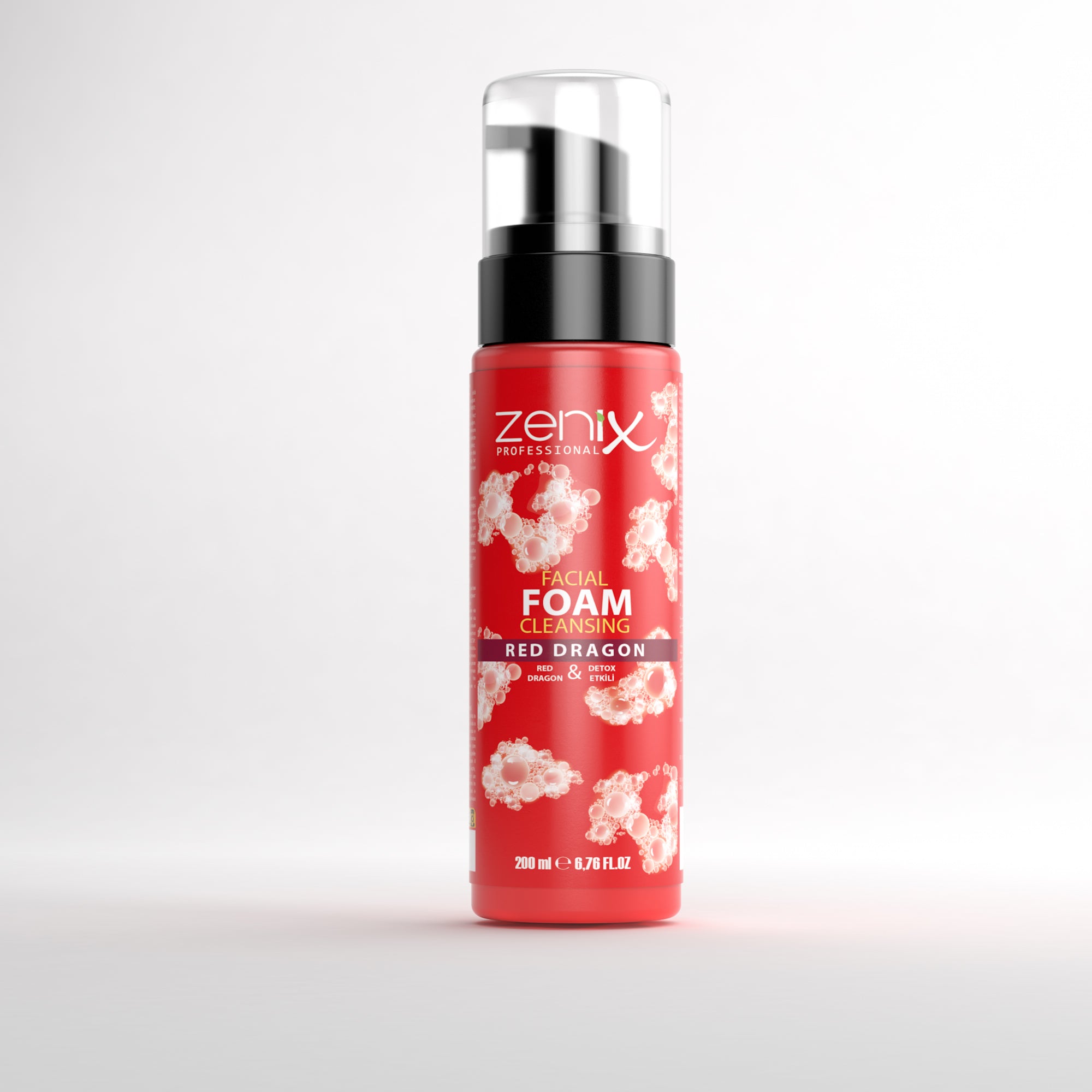 Zenix Professional Facial Foam Cleansing  Red Dragon Tiefenreinigender Gesichtsreinigungsschaum 200 ml